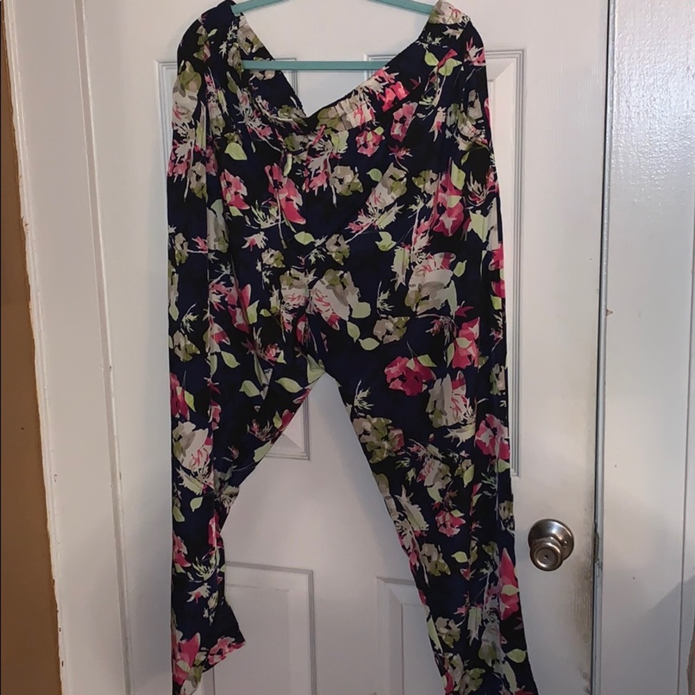 Satin pants